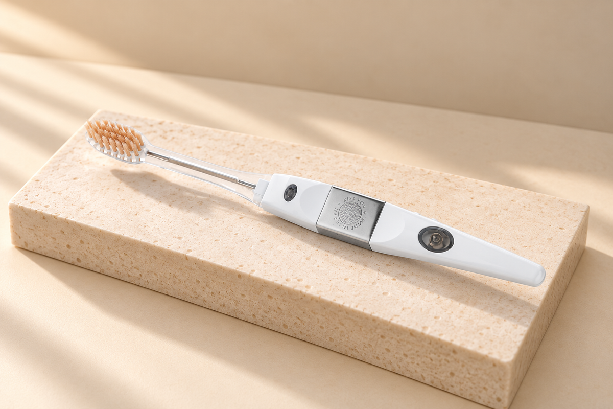 Ionic Smart Miswak brush, gentle on gums